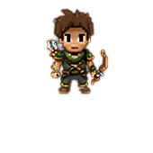 Sprite pixel art do Paladin