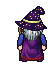 Sprite pixel art do Sorcerer